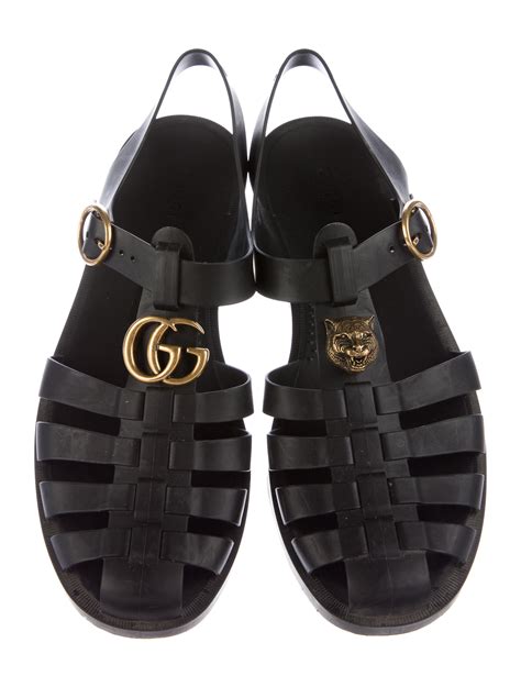 genuine men Gucci sandals